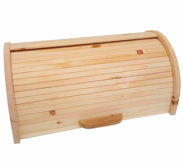 Brotbox aus Zirbenholz Brotaufbewahrungsbehälter