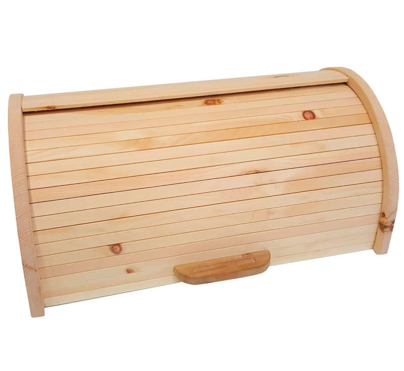 Brotbox aus Zirbenholz Brotaufbewahrungsbehälter