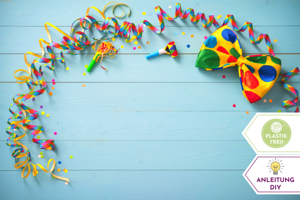  Fasching basteln – mit Kindern: 4 Anleitungen die richtig Spaß machen Bildidee 