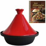 Marokkanischer Tajine-Topf Aus Keramik - Handgefertigt & Hitzebeständig - Für 1-3 Personen