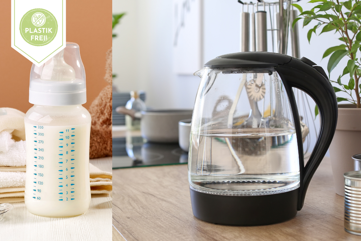 Plastikfreie Wasserkocher für Babynahrung und Milch: Anleitung für die Zubereitung von Babynahrung