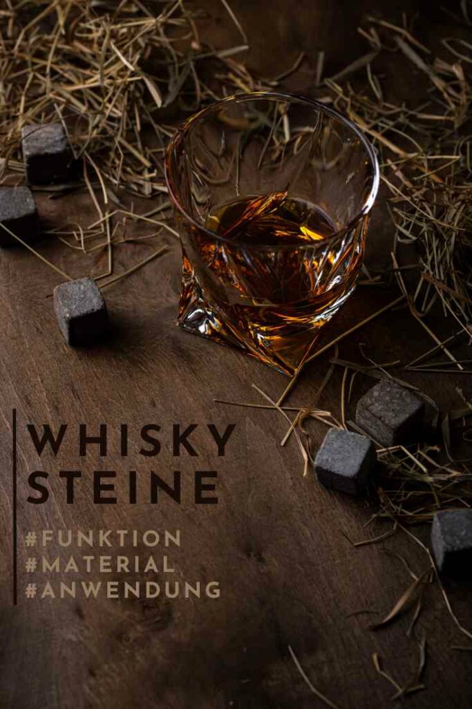 Whisky-Steine - wir eklären wie es funktioniert, so werden sie benutzt, diese Materialien gibt es