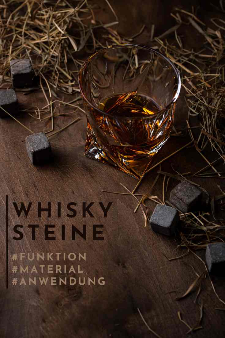 Whisky-Steine - wir eklären wie es funktioniert, so werden sie benutzt, diese Materialien gibt es